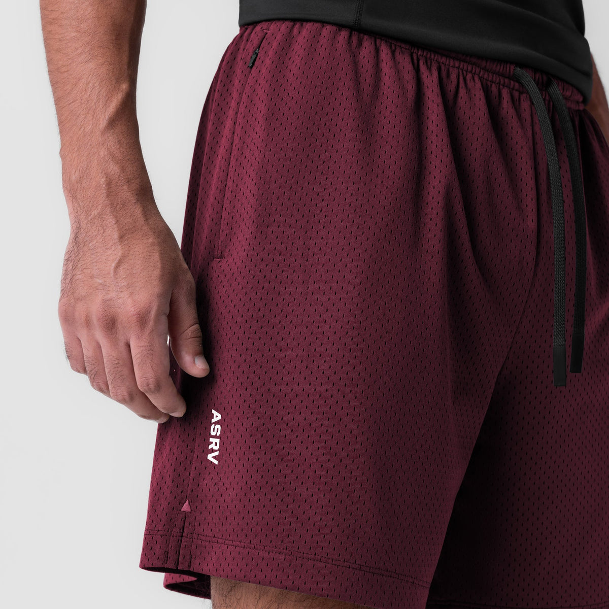 0988. Reversible 2-in-1 Short - Crimson | ASRV