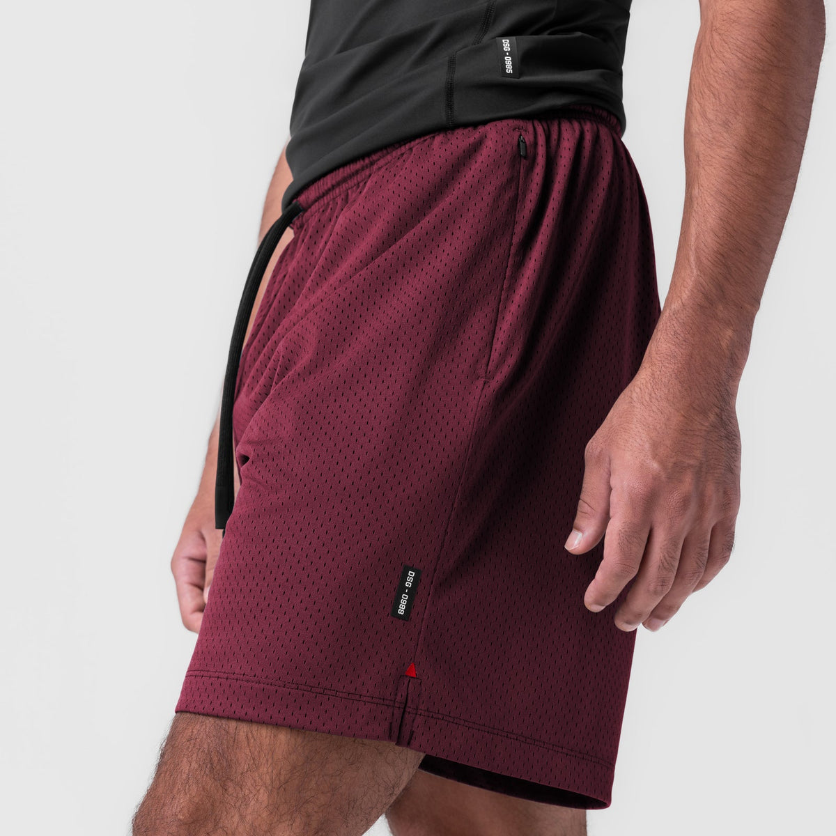0988. Reversible 2-in-1 Short - Crimson | ASRV