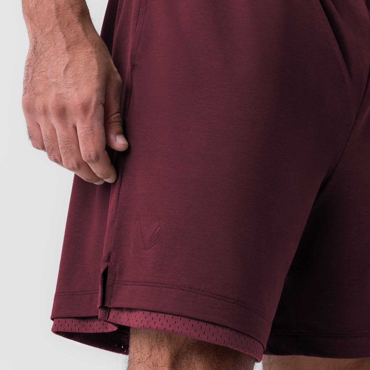 0988. Reversible 2-in-1 Short - Crimson | ASRV