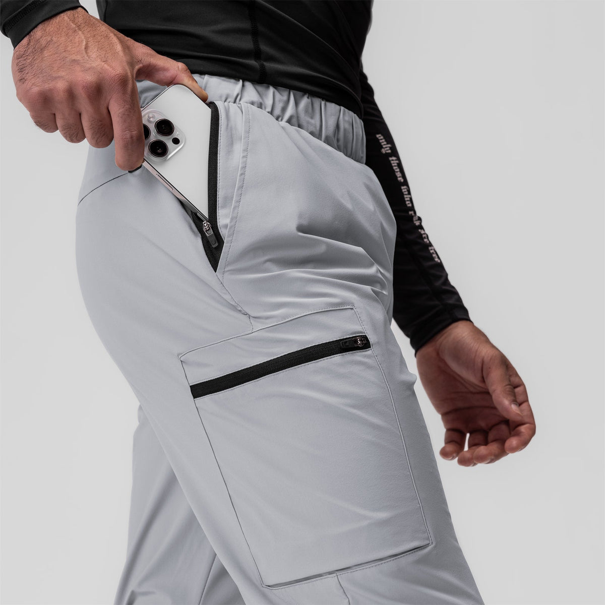 0656. Tetra-Lite® Standard Zip Jogger - Slate Grey "Cyber" | ASRV