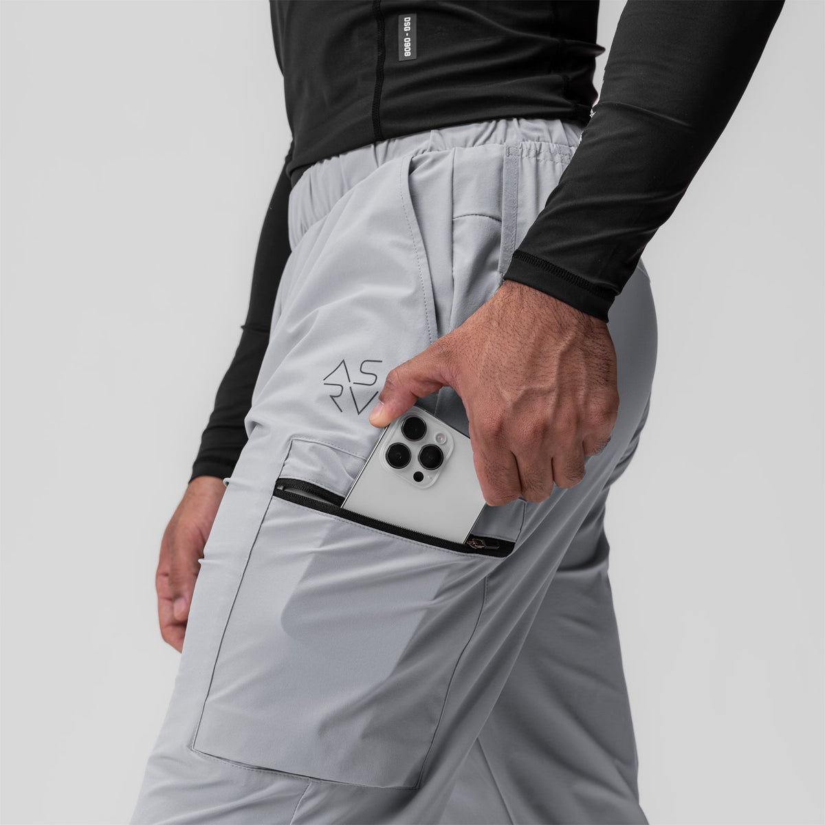 0656. Tetra-Lite® Standard Zip Jogger - Slate Grey "Cyber" | ASRV