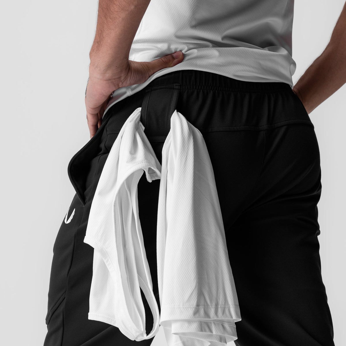 0955. Performance Fleece Jogger - Black | ASRV