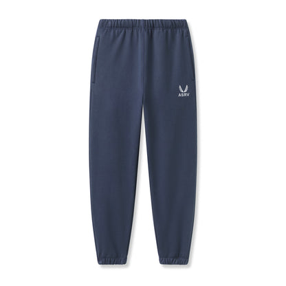 0655. Tech-Terry™ Oversized Sweats - Navy "Emblem" | ASRV