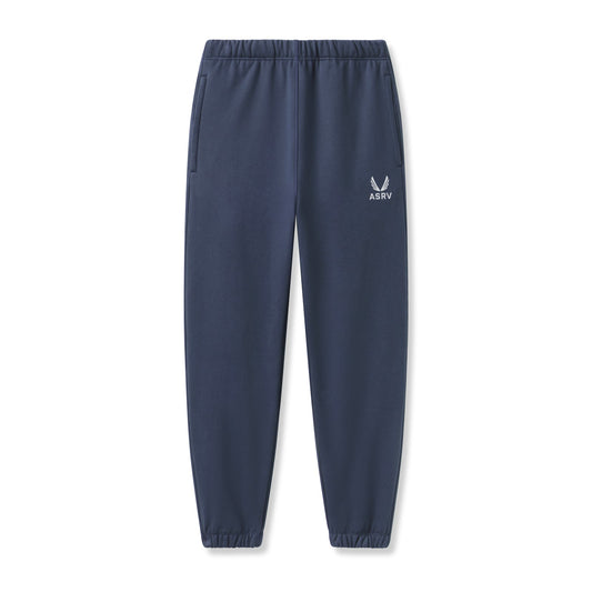 0655. Tech-Terry™ Oversized Sweats - Navy "Emblem" | ASRV