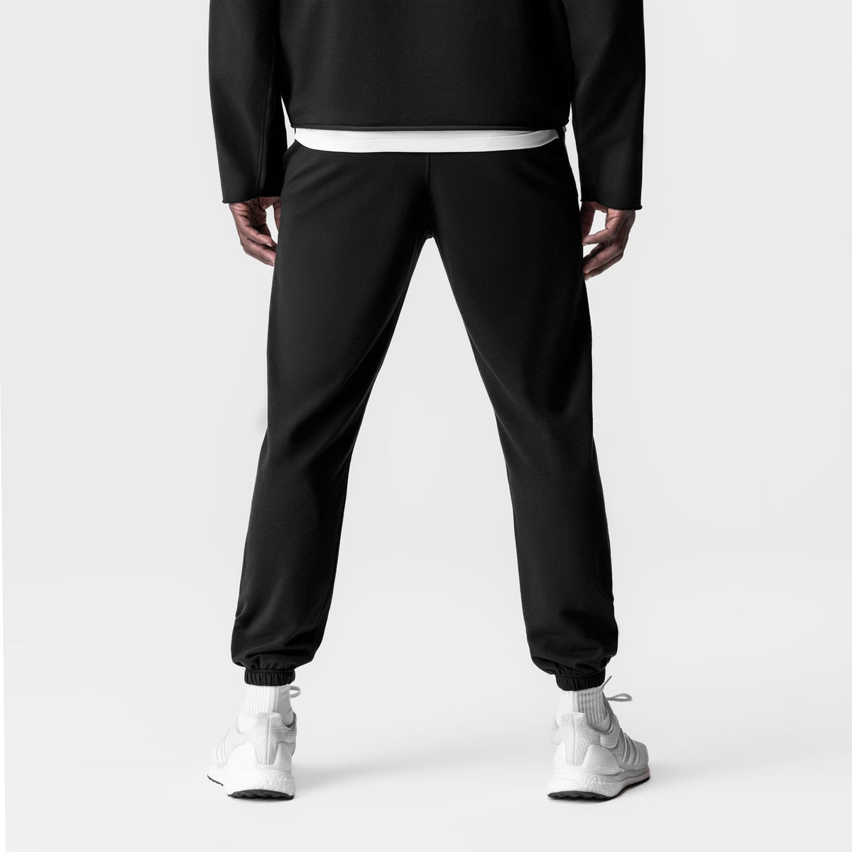 0956. Micro-Terry Jogger - Black | ASRV