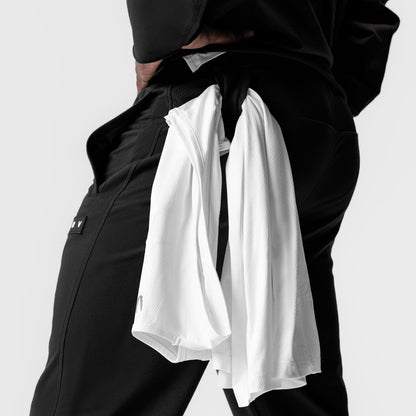 0956. Micro-Terry Jogger - Black | ASRV