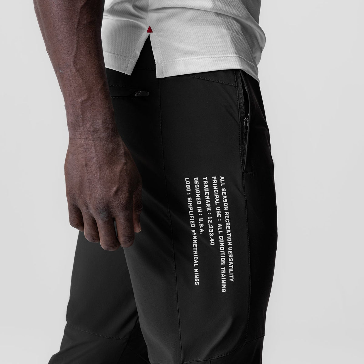 0959. Tetra-Lite® Moto Jogger - Black "Multi-Text" | ASRV