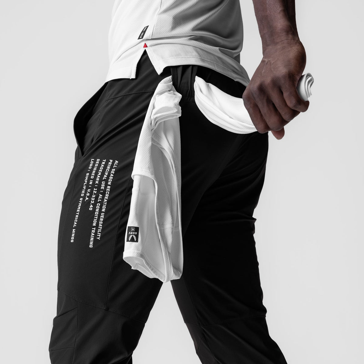 0959. Tetra-Lite® Moto Jogger - Black "Multi-Text" | ASRV