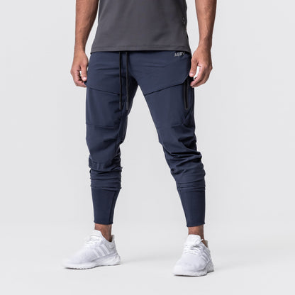 0690. Tetra-Lite® Tech High Rib Jogger - Navy | ASRV