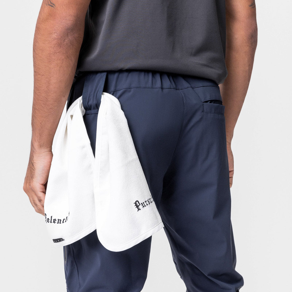 0690. Tetra-Lite® Tech High Rib Jogger - Navy | ASRV