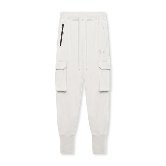 0654. Tech-Terry™ Cargo High Rib Jogger - Stone | ASRV