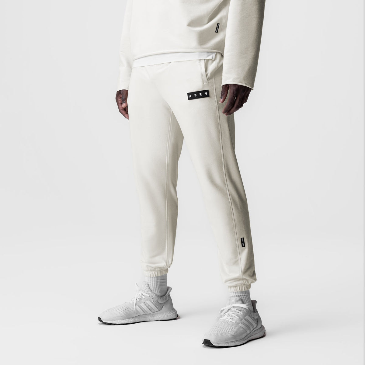 0956. Micro-Terry Jogger - Cream | ASRV