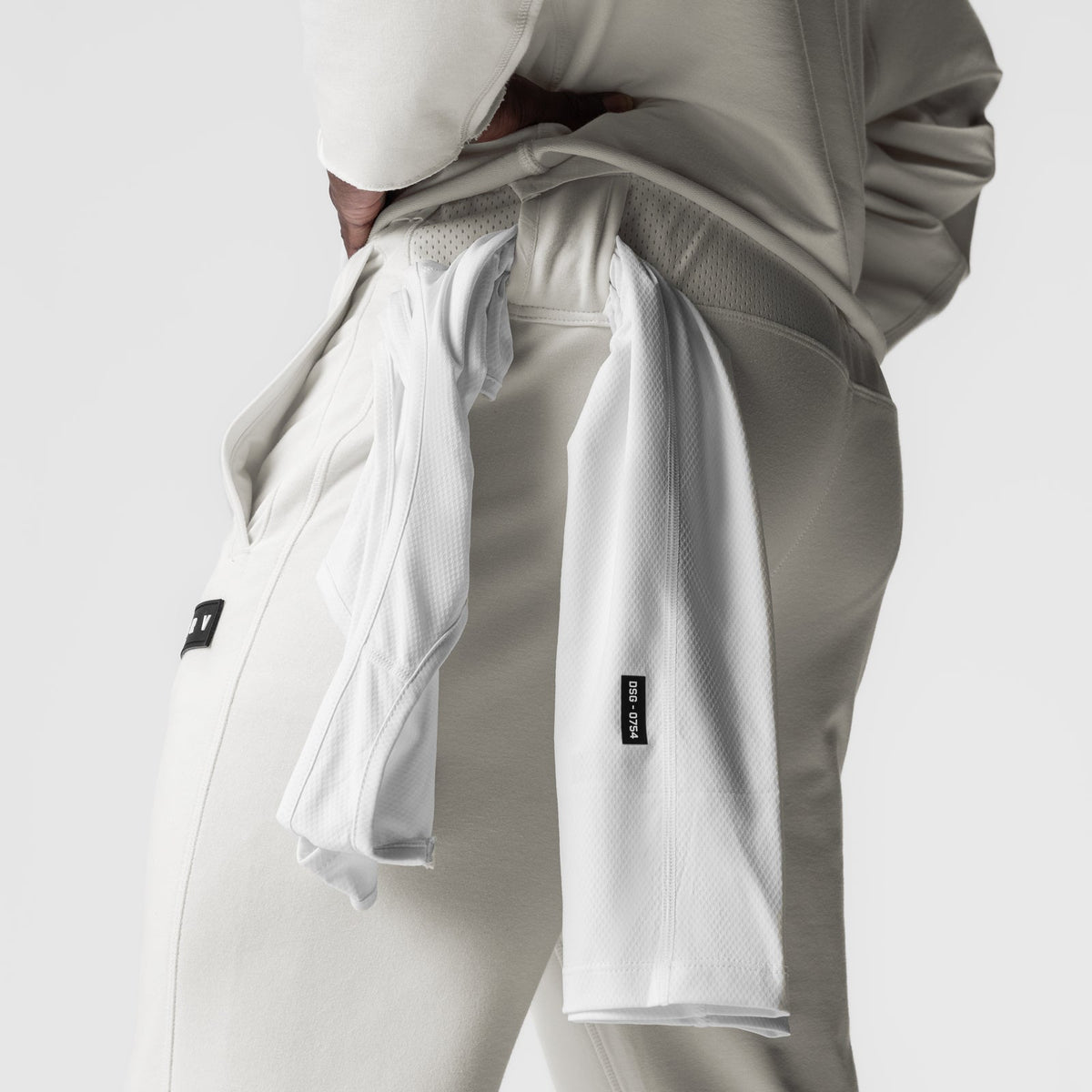 0956. Micro-Terry Jogger - Cream | ASRV