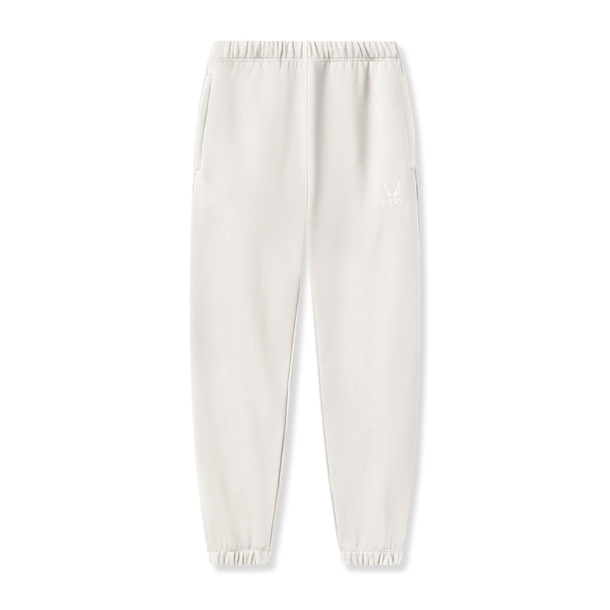 0655. Tech-Terry™ Oversized Sweats - Stone "Emblem" | ASRV