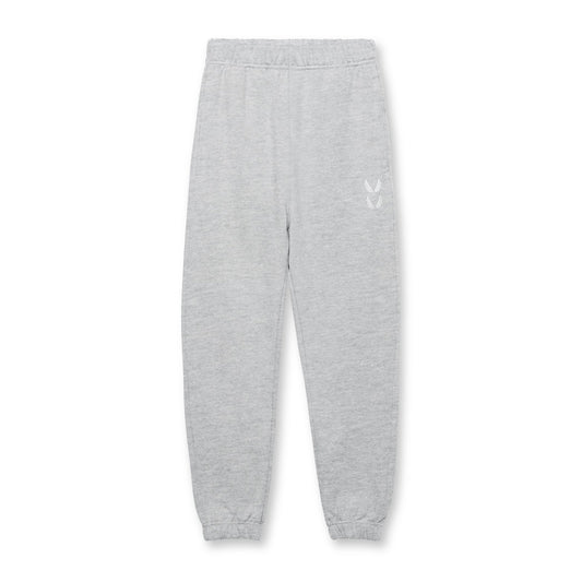0655. Tech-Terry™ Oversized Sweats - Heather Grey "Stacked Wings" | ASRV
