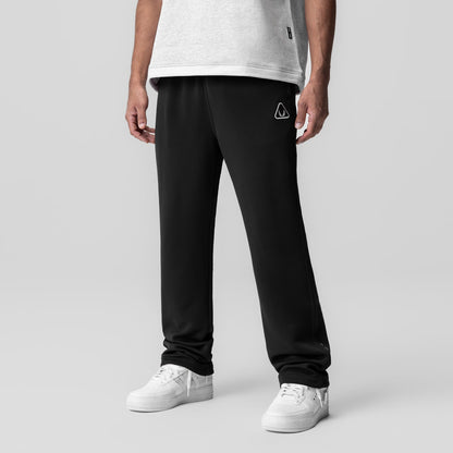1034. Deltapeak® Straight Leg Sweats - Black | ASRV