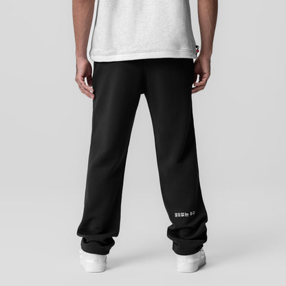 1034. Deltapeak® Straight Leg Sweats - Black | ASRV
