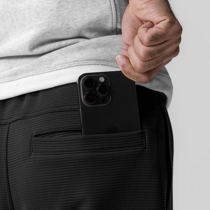 1034. Deltapeak® Straight Leg Sweats - Black | ASRV