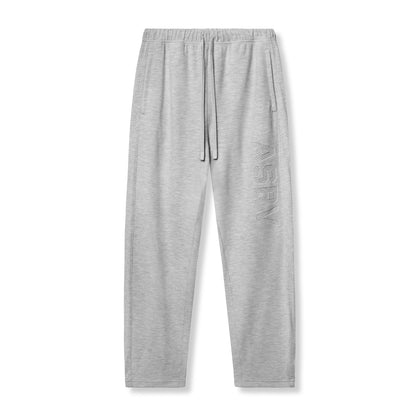 0957. Waffle Knit Relaxed Sweatpant - Heather Grey | ASRV