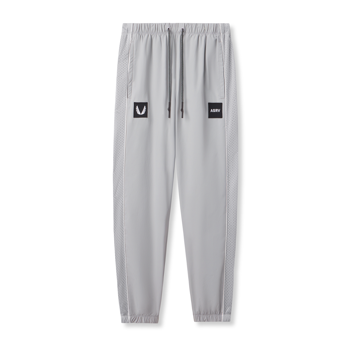 0796. Ripstop Oversized Track Pant - Slate Grey "Patch" | ASRV
