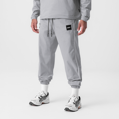 0796. Ripstop Oversized Track Pant - Slate Grey "Patch" | ASRV
