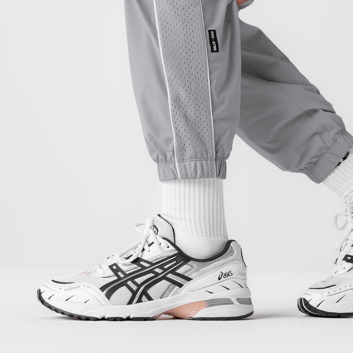 0796. Ripstop Oversized Track Pant - Slate Grey "Patch" | ASRV
