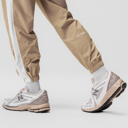 0796. Ripstop Oversized Track Pant - Khaki | ASRV