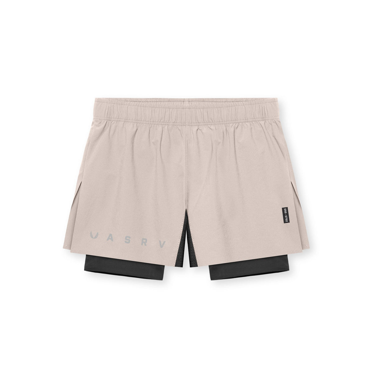 0752. Ripstop 3" High Split Liner Short - Chai/Black | ASRV