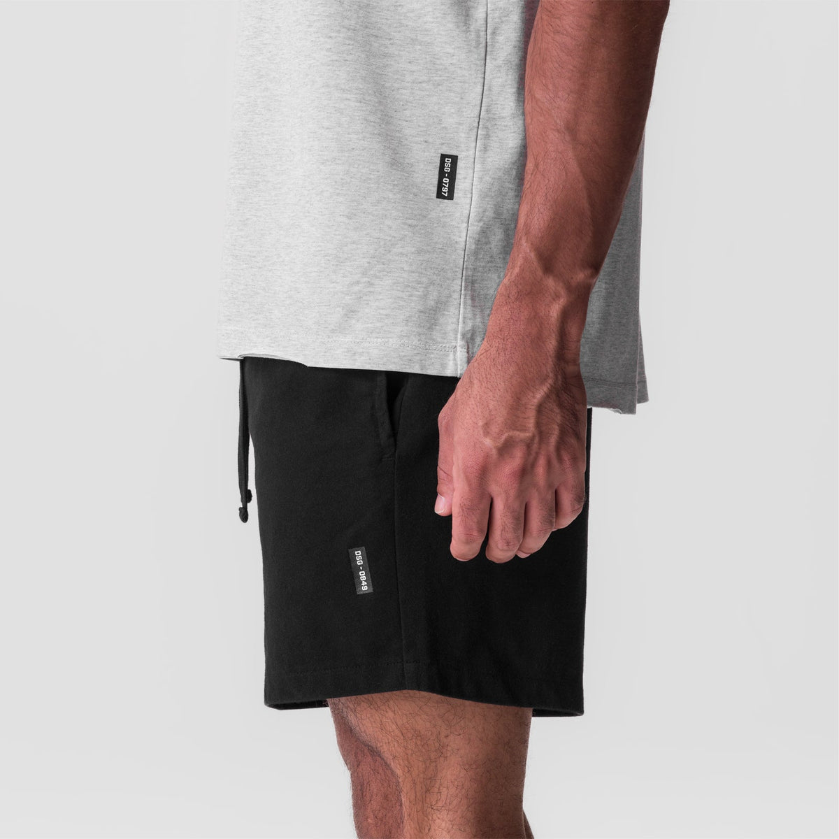 0849. Tech Essential™ Sweat Short - Black | ASRV