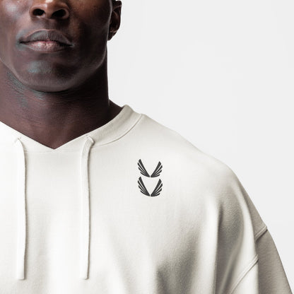 0945. Micro-Terry Warm-Up Tee - Cream | ASRV