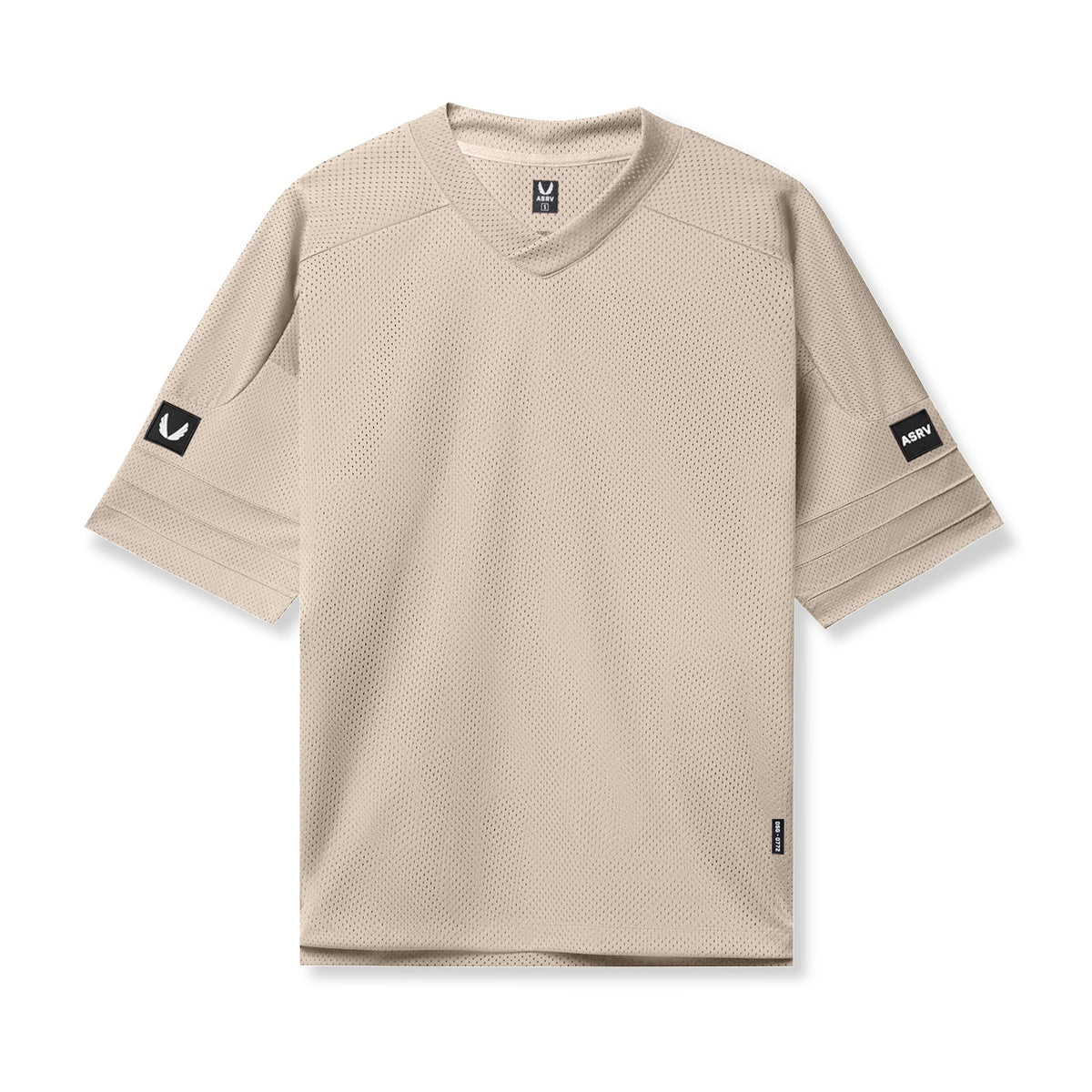 0772. SilverPlus™ Mesh Oversized Jersey - Beige | ASRV