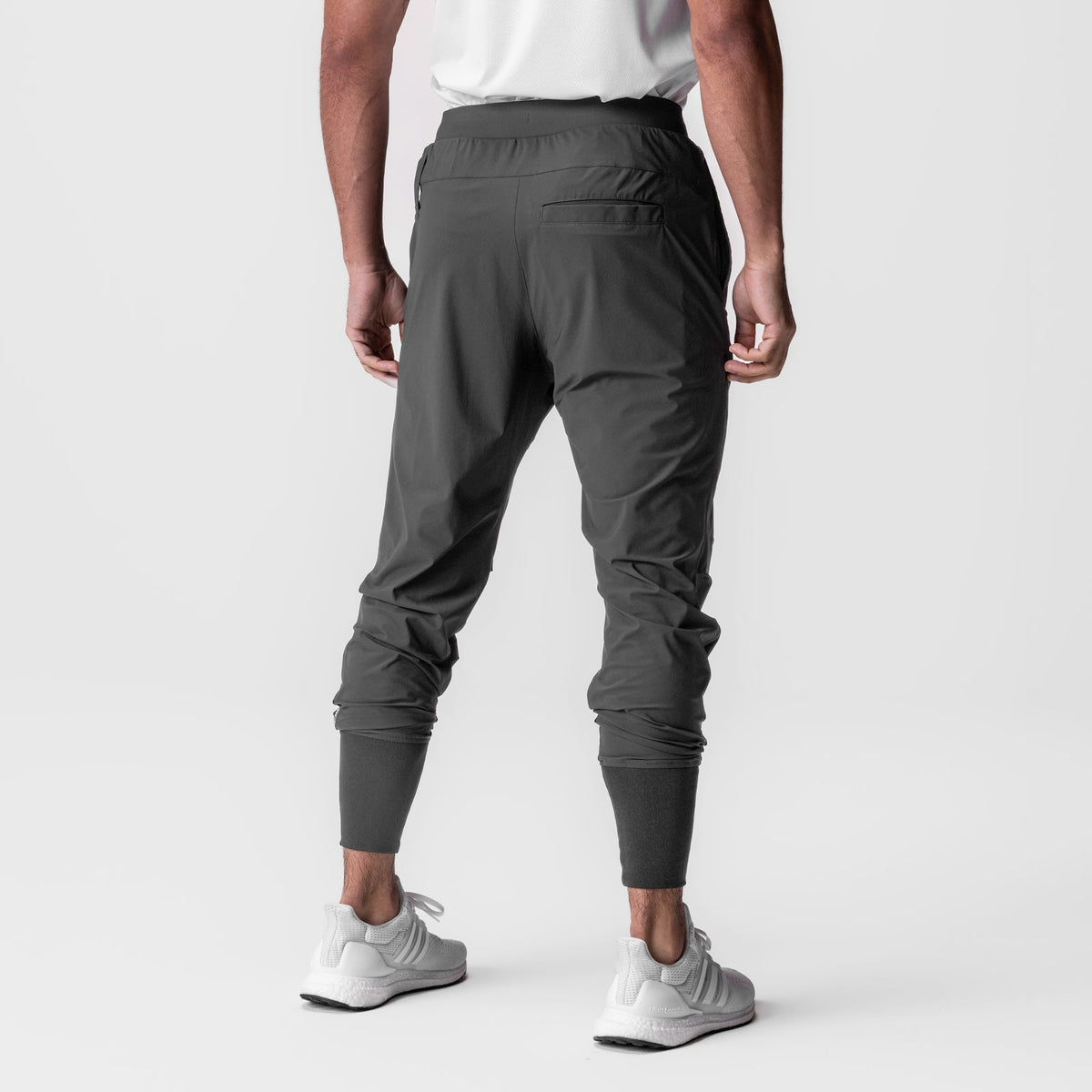 0690. Tetra-Lite® Tech High Rib Jogger - Space Grey "Wings" | ASRV
