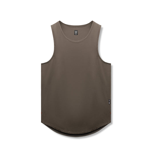 0830. AeroSilver® Tank Top - Deep Taupe | ASRV
