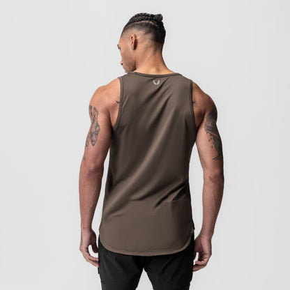 0830. AeroSilver® Tank Top - Deep Taupe | ASRV