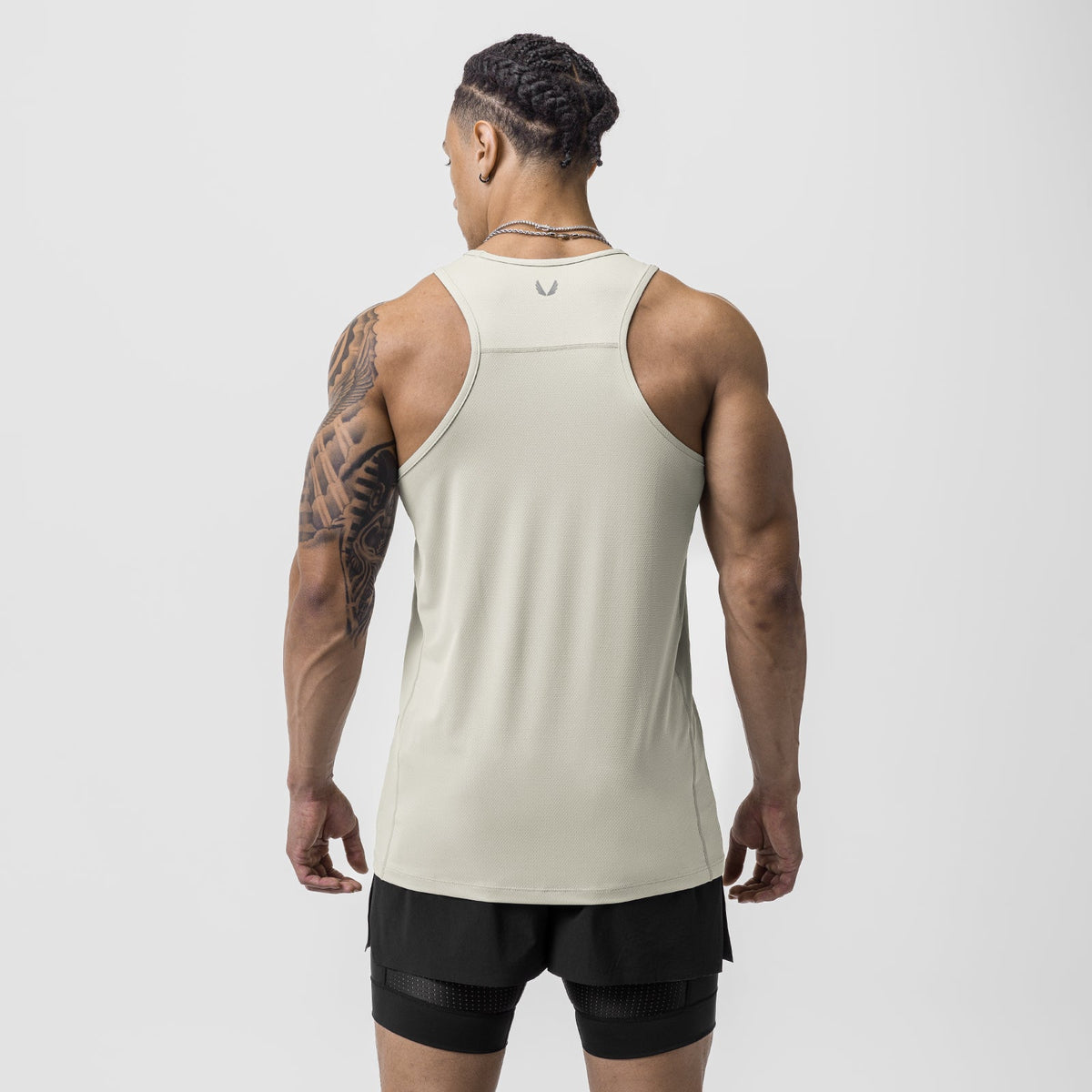 0754. AeroSilver® Training Singlet - Ivory Cream | ASRV