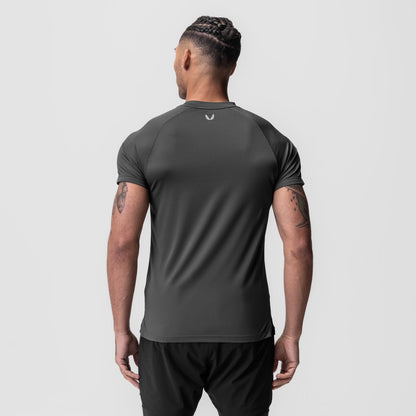 0918. AeroSilver® Fitted Tee - Space Grey | ASRV