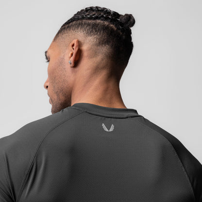 0918. AeroSilver® Fitted Tee - Space Grey | ASRV