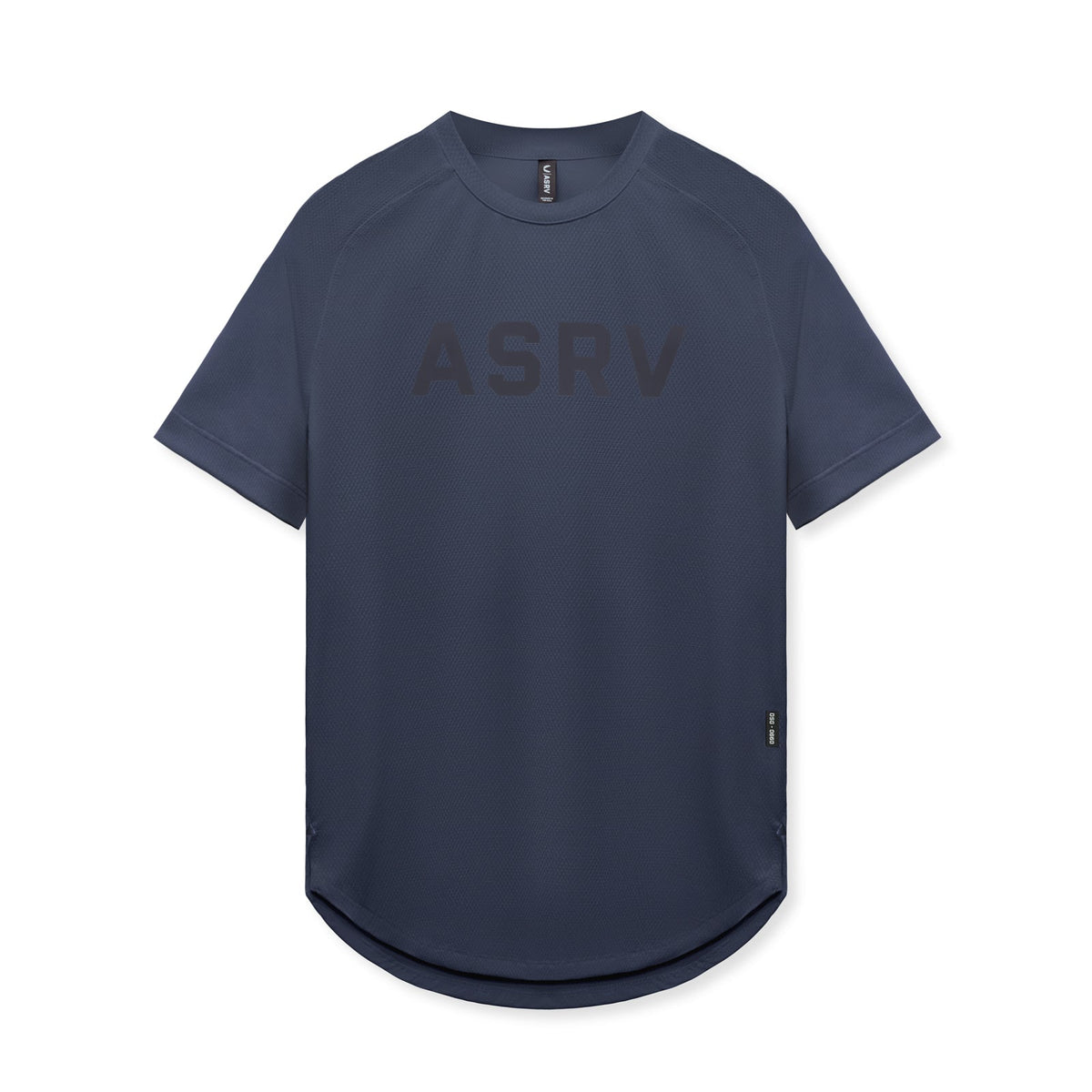 0660. AeroSilver® Established Tee - Navy "ASRV" | ASRV