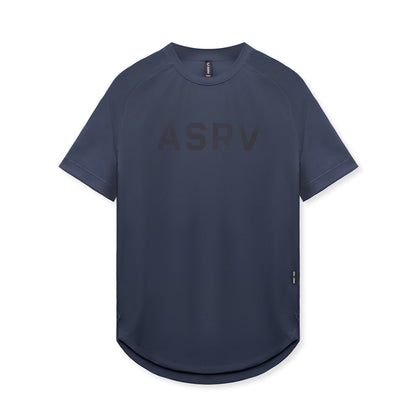 0660. AeroSilver® Established Tee - Navy "ASRV" | ASRV