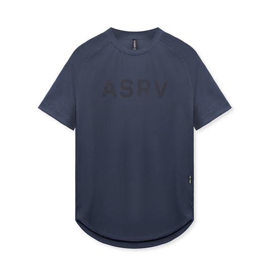 0660. AeroSilver® Established Tee - Navy "ASRV" | ASRV