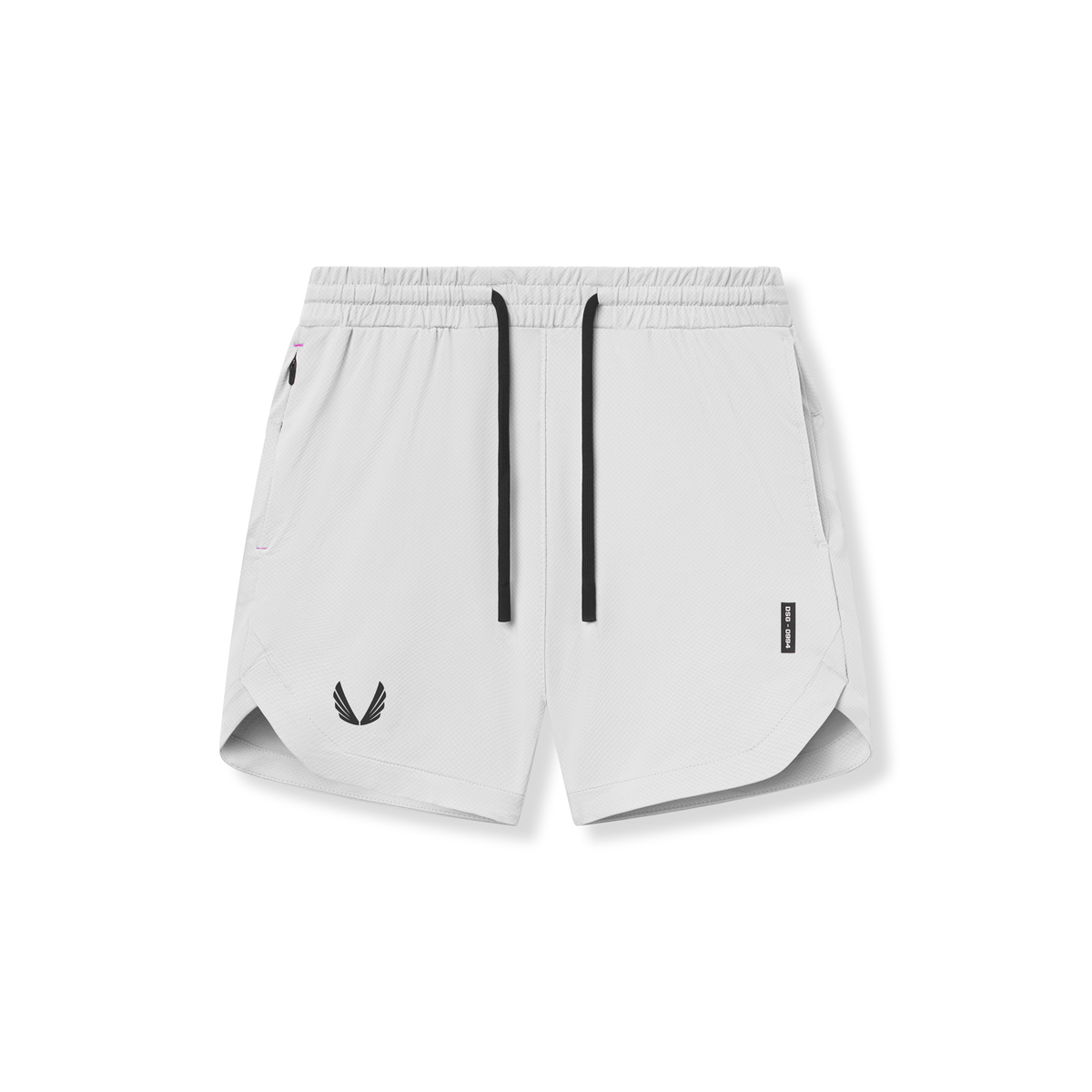 0994. AeroSilver® 7" Linerless Short - White | ASRV