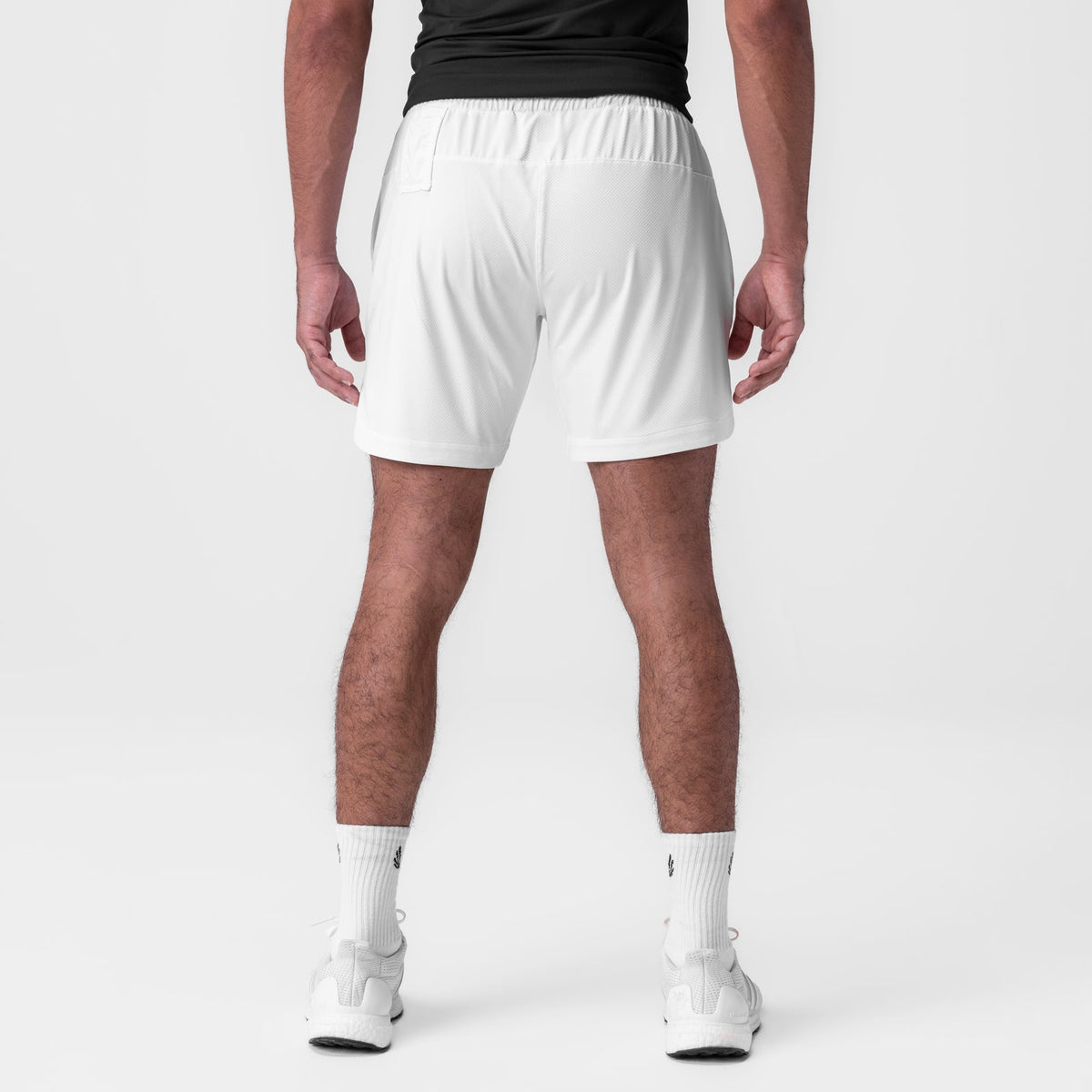 0994. AeroSilver® 7" Linerless Short - White | ASRV
