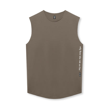 0757. AeroSilver® Cutoff Tank - Deep Taupe | ASRV