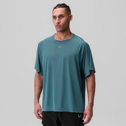 1089. Ice-Skin™ Oversized Tee - Storm | ASRV