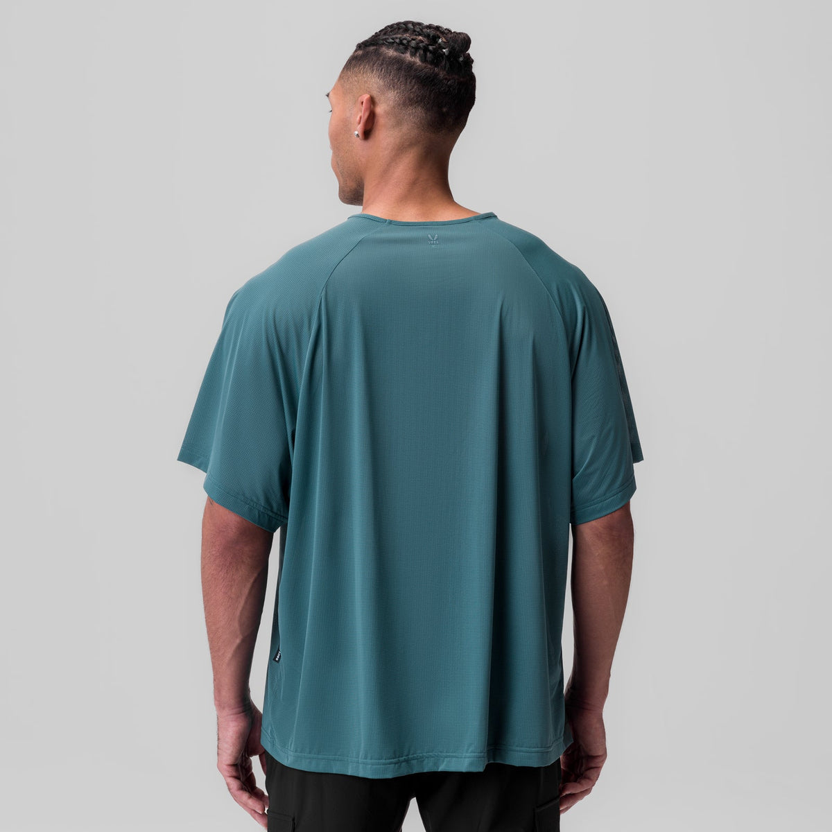1089. Ice-Skin™ Oversized Tee - Storm | ASRV