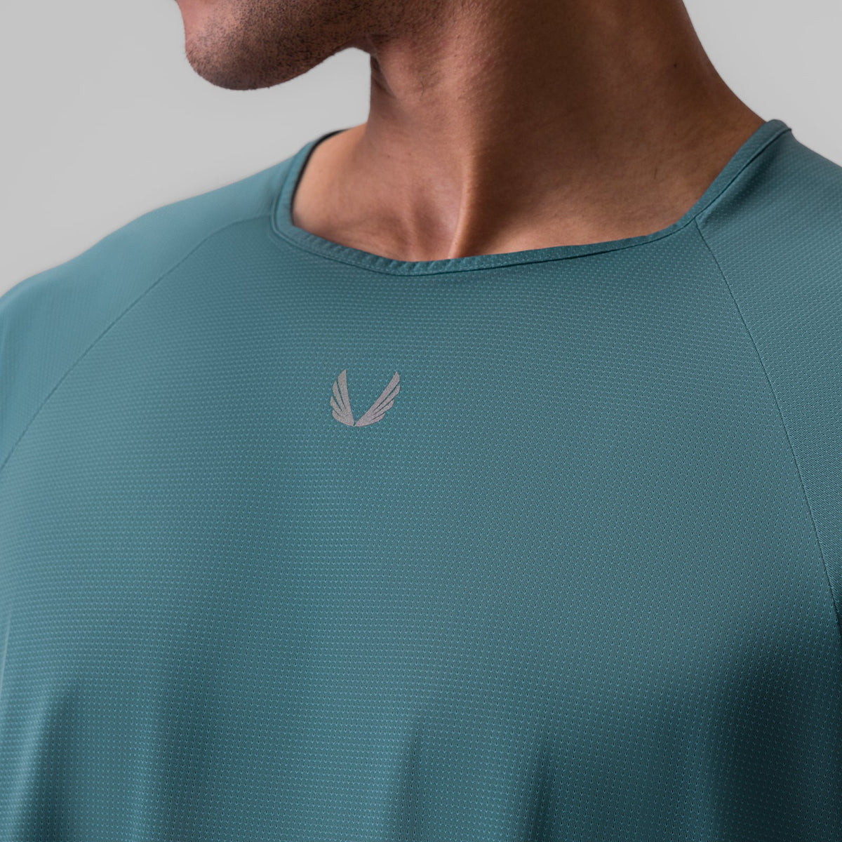 1089. Ice-Skin™ Oversized Tee - Storm | ASRV
