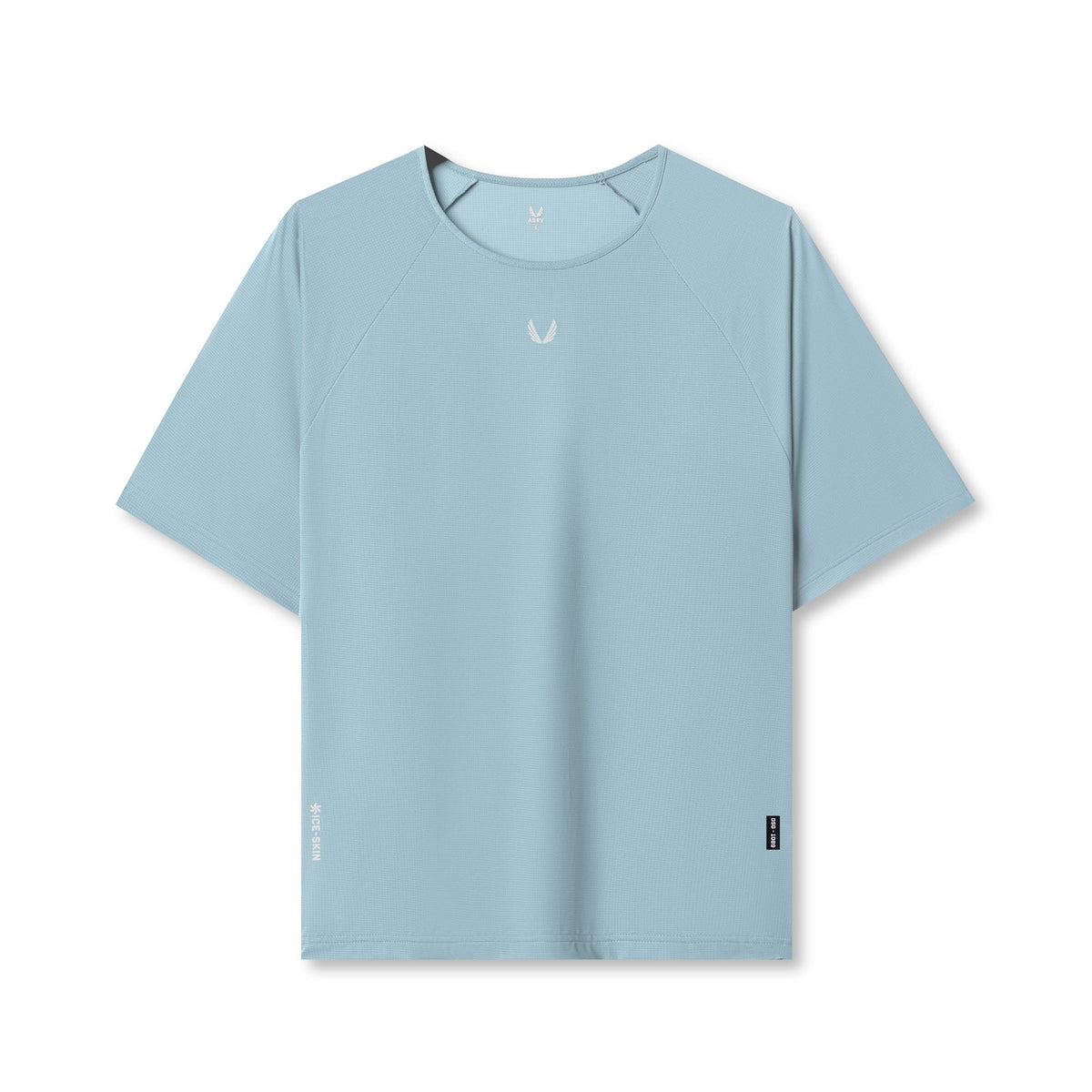 1089. Ice-Skin™ Oversized Tee - Light Sky | ASRV