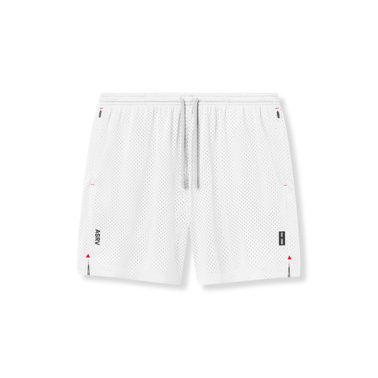 0988. Reversible 2-in-1 Short - White | ASRV