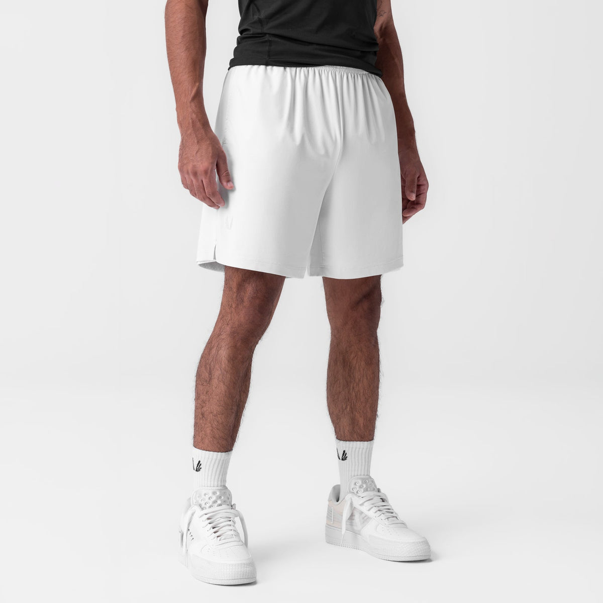 0988. Reversible 2-in-1 Short - White | ASRV