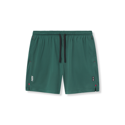 0988. Reversible 2-in-1 Short - Forest Green | ASRV